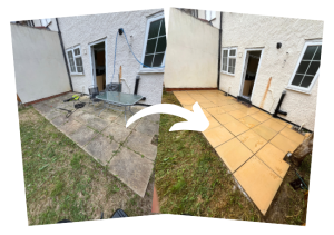 block paving driveway