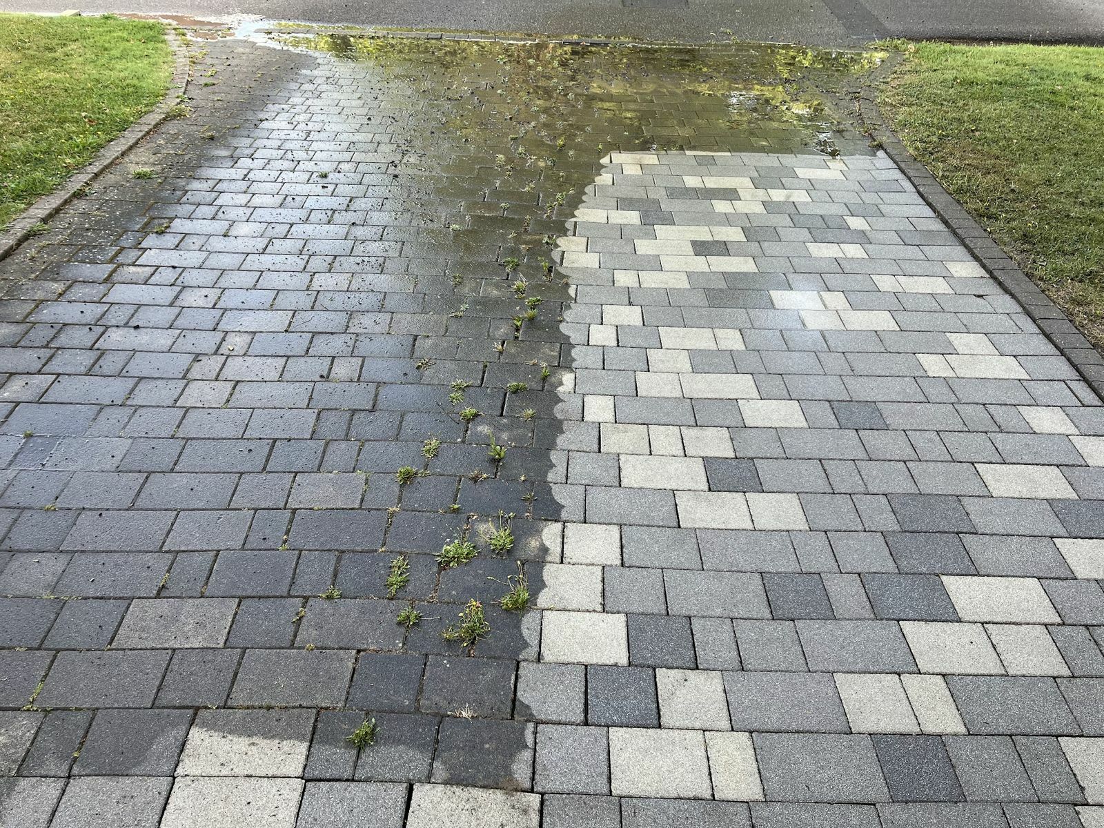 block paving driveway