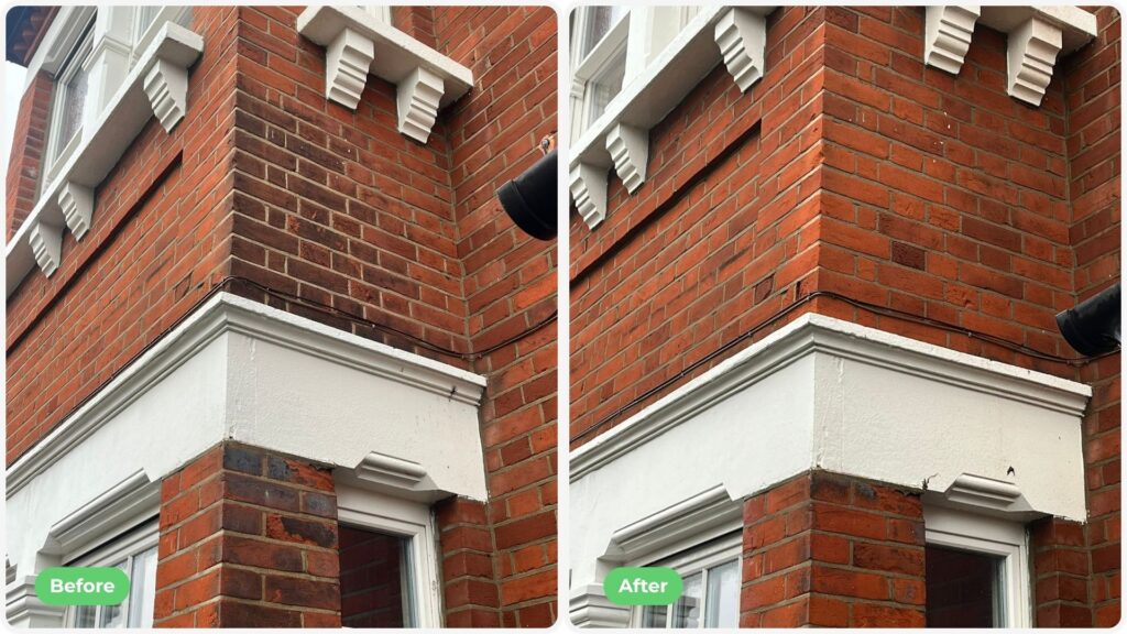Brick and masonry cleaning