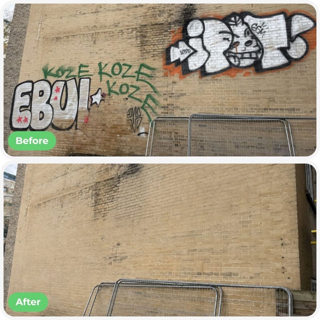 Graffiti removal services